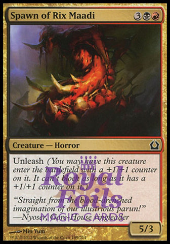 Spawn of Rix Maadi 4x FOIL RTR MTG Return to Ravnica Common MINT black red