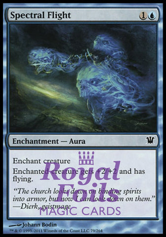Spectral Flight 2x FOIL ISD MTG Innistrad Common MINT blue