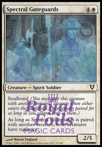 Spectral Gateguards 3x FOIL AVR MTG Avacyn Restored Common 2 MINT 1 NM white