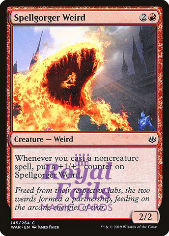 Spellgorger Weird 3x FOIL WAR MTG War of the Spark Common MINT red