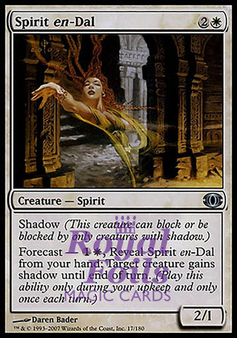 **1x FOIL Spirit en-Dal** FUT MTG Future Sight Uncommon NM+ white