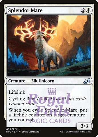 **4x FOIL Splendor Mare** IKO MTG Ikoria Uncommon MINT white