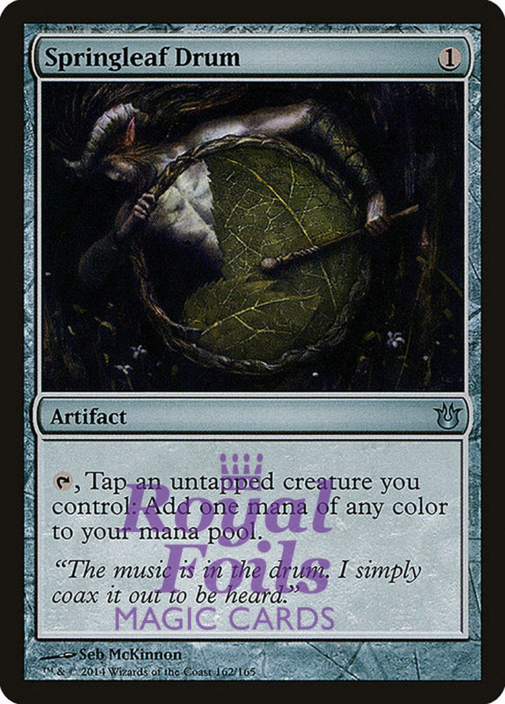 Springleaf Drum 1x FOIL BNG MTG Born of the Gods Uncommon MINT artifact