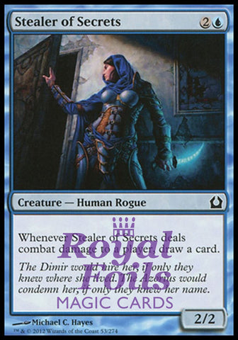 Stealer of Secrets 4x FOIL RTR MTG Return to Ravnica Common MINT blue