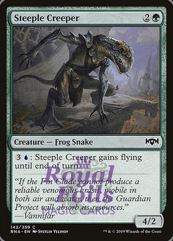 Steeple Creeper 4x FOIL RNA MTG Ravnica Allegiance Common MINT green