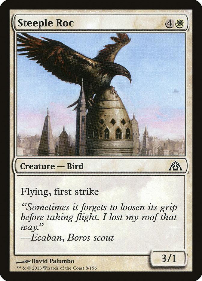 Steeple Roc 4x FOIL DGM MTG Dragon's Maze Common MINT white