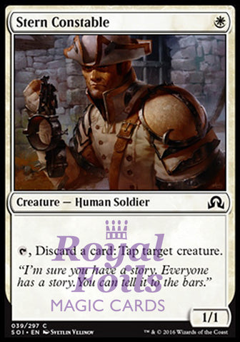 Stern Constable 4x FOIL SOI MTG Shadows Over Innistrad Common MINT white