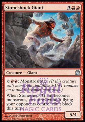 **4x FOIL Stoneshock Giant** THS MTG Theros Uncommon MINT red