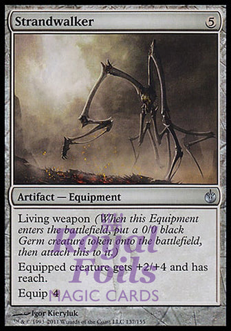 **4x FOIL Strandwalker** MBS MTG Mirrodin Besieged Uncommon MINT artifact