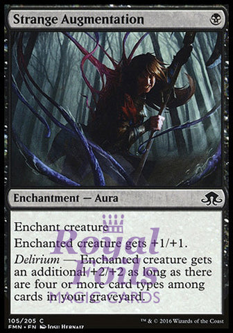 Strange Augmentation 4x FOIL EMN MTG Eldritch Moon Common MINT black