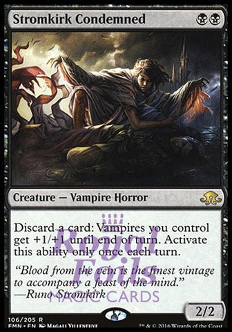 **1x FOIL Stromkirk Condemned** EMN MTG Eldritch Moon Rare MINT black