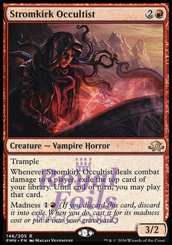 Stromkirk Occultist 1x FOIL EMN MTG Eldritch Moon Rare MINT red