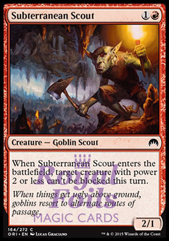 **4x FOIL Subterranean Scout** ORI MTG Magic Origins Common MINT red