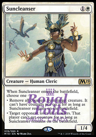 Suncleanser 1x FOIL M19 MTG Core Set 2019 Rare MINT white