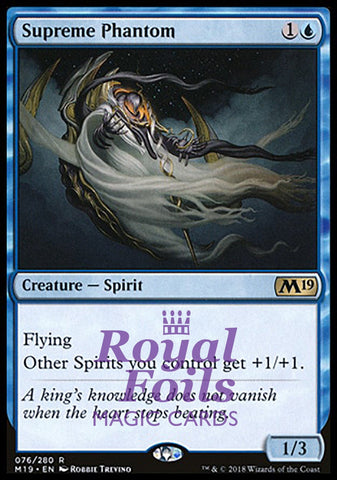 Supreme Phantom 1x FOIL M19 MTG Core Set 2019 Rare MINT blue
