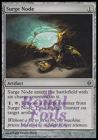 **1x FOIL Surge Node** NPH MTG New Phyrexia Uncommon MINT artifact