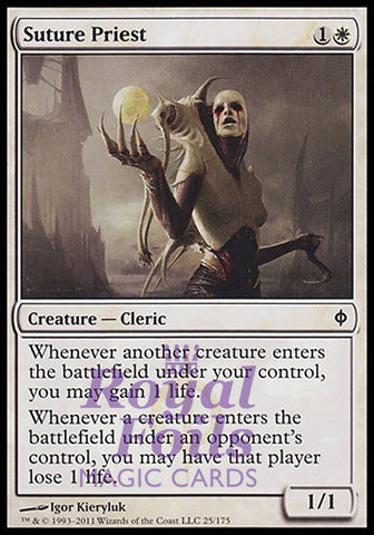 Suture Priest 1x FOIL NPH MTG New Phyrexia Common MINT white