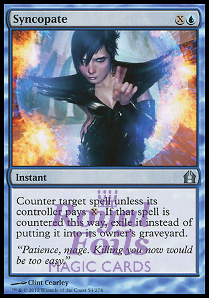 Syncopate 2x FOIL RTR MTG Return to Ravnica Uncommon MINT blue