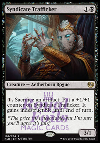 Syndicate Trafficker 2x FOIL KLD MTG Kaladesh Rare MINT black