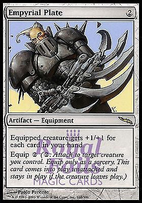 Empyrial Plate 1x FOIL MDN MTG Mirrodin Rare MINT artifact