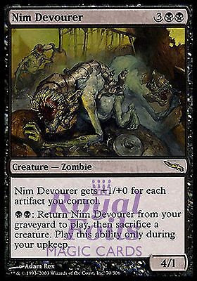 Nim Devourer 1x FOIL MDN MTG Mirrodin Rare MINT black