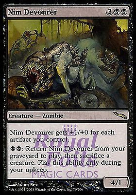 **2x FOIL Nim Devourer** MDN MTG Mirrodin Rare MINT black