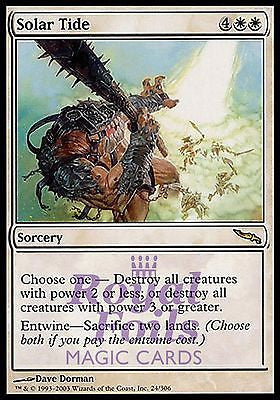 **1x FOIL Solar Tide** MDN MTG Mirrodin Rare MINT white