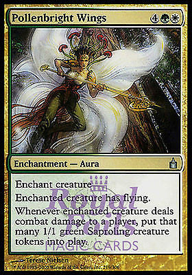 Pollenbright Wings 1x FOIL RAV MTG Ravnica Uncommon MINT green white