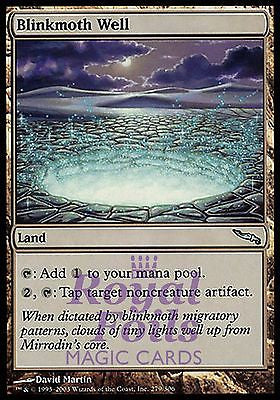 **1x FOIL Blinkmoth Well** MDN MTG Mirrodin Uncommon MINT land