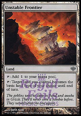 Unstable Frontier 3x FOIL CON MTG Conflux Uncommon MINT land
