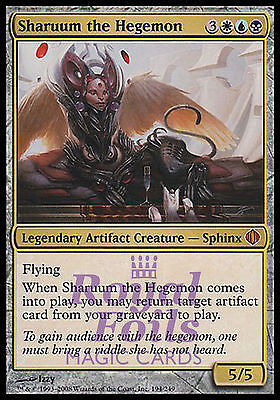 **1x FOIL Sharuum the Hegemon ALA MTG Shards of Alara Mythic MINT white blue black