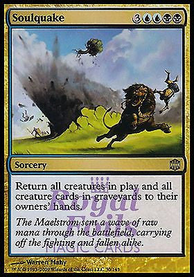 **1x FOIL Soulquake** ARB MTG Alara Reborn Rare MINT blue black