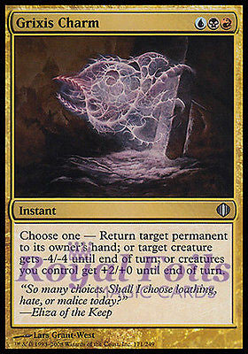 Grixis Charm 1x FOIL ALA MTG Shards of Alara Uncommon MINT blue black red
