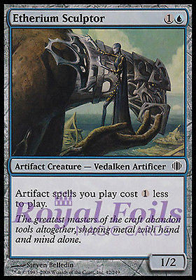 **1x FOIL Etherium Sculptor* ALA MTG Shards of Alara Common MINT blue artifact