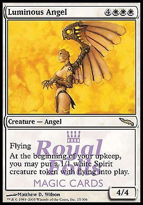 **1x FOIL Luminous Angel** MDN MTG Mirrodin Rare MINT white