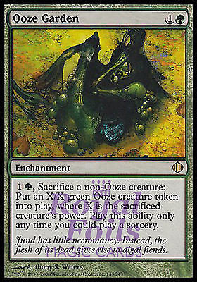 **1x FOIL Ooze Garden** ALA MTG Shards of Alara Rare MINT green