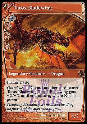 **1x FOIL Tarox Bladewing** FUT MTG Future Sight Rare MINT red