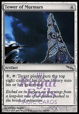 **1x FOIL Tower of Murmurs** MDN MTG Mirrodin Rare MINT artifact