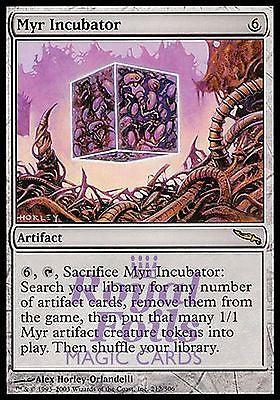 **1x FOIL Myr Incubator** MDN MTG Mirrodin Rare MINT artifact