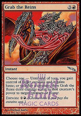 Grab the Reins 1x FOIL MDN MTG Mirrodin Uncommon MINT red