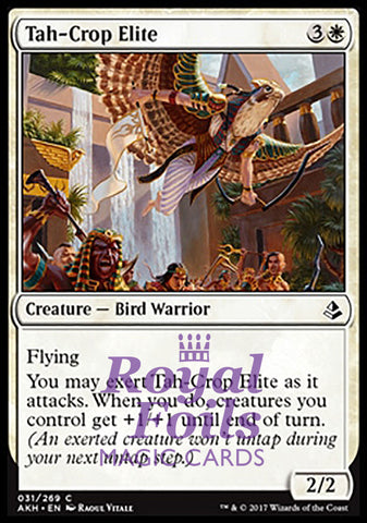 Tah-Crop Elite 4x FOIL AKH MTG Amonkhet Common MINT white
