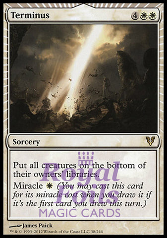Terminus 1x FOIL AVR MTG Avacyn Restored Rare NM white