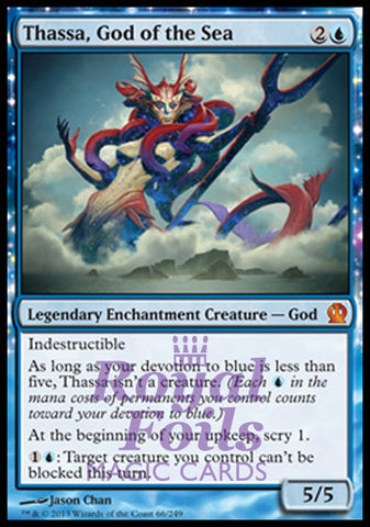 Thassa God of the Sea 1x FOIL THS MTG Theros Mythic MINT blue