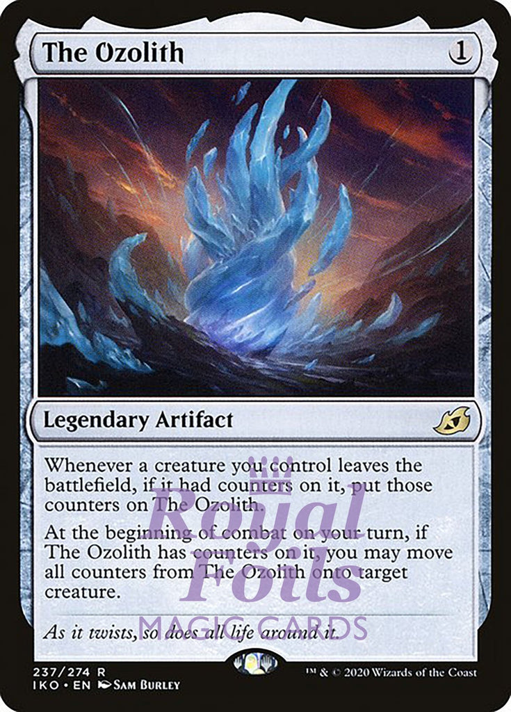 The Ozolith 1x FOIL IKO MTG Ikoria Rare MINT artifact