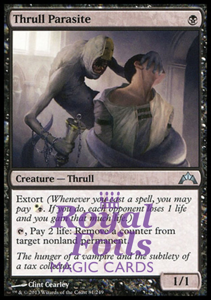 Thrull Parasite 1x FOIL GTC MTG Gatecrash Uncommon MINT black