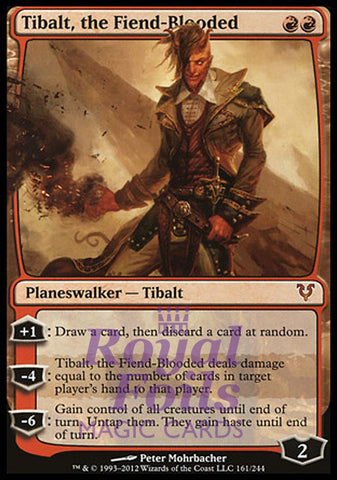 Tibalt, the Fiend-Blooded 1x FOIL AVR MTG Avacyn Restored Mythic MINT red