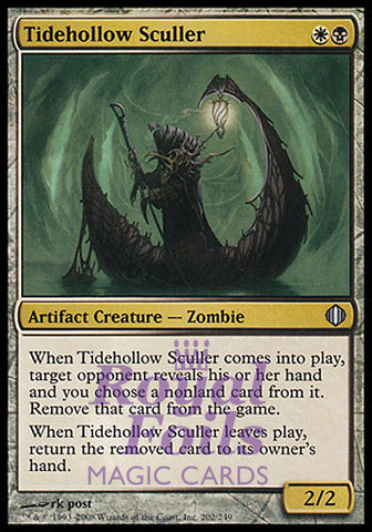 **1x FOIL Tidehollow Sculler** ALA MTG Shards of Alara Uncommon MINT white black