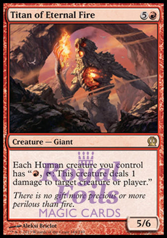 Titan of Eternal Fire 2x FOIL THS MTG Theros Rare MINT red