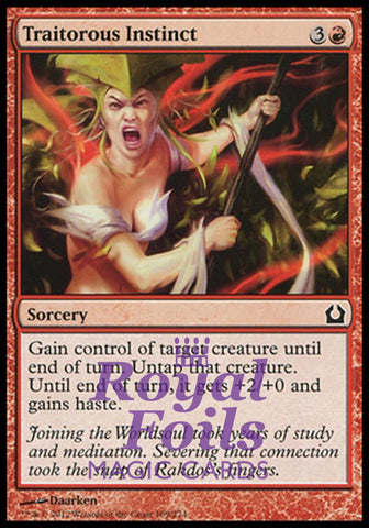 Traitorous Instinct 4x FOIL RTR MTG Return to Ravnica Common MINT red