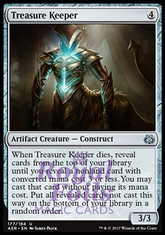 Treasure Keeper 2x FOIL AER MTG Aether Revolt Uncommon MINT artifact